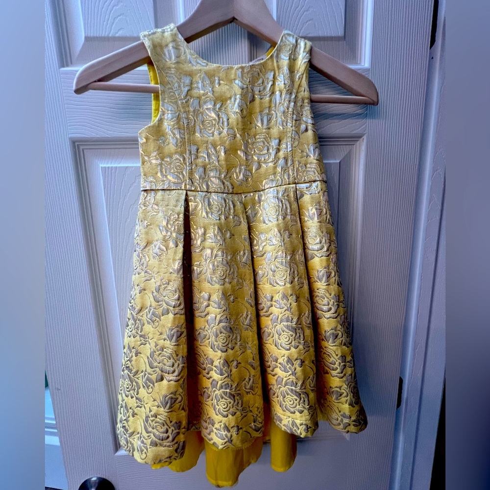 Belle Inspired Toddler Dress